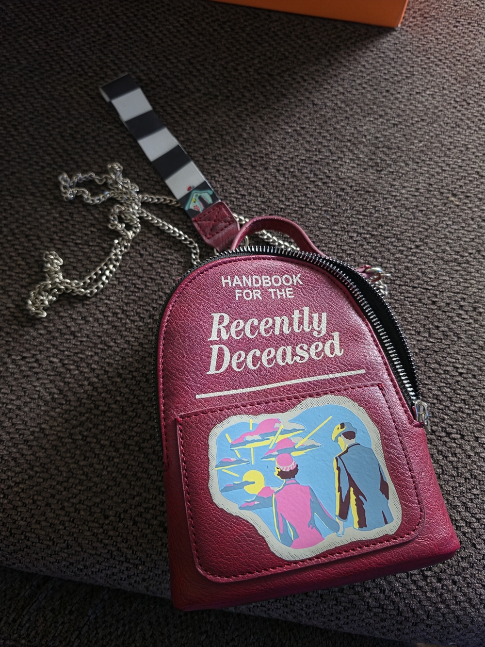 "Handbook for the Recently Deceased" Mini Purse